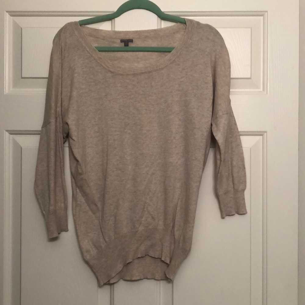 Cream sweater